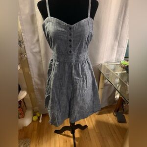 Levi's Blue Dress with Button Accents